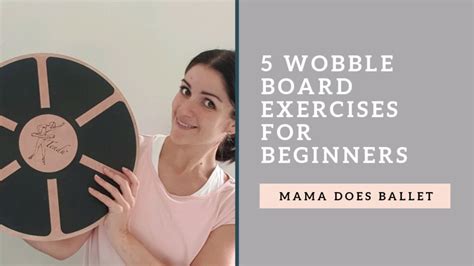 5 Wobble Board Exercises For Beginners Youtube