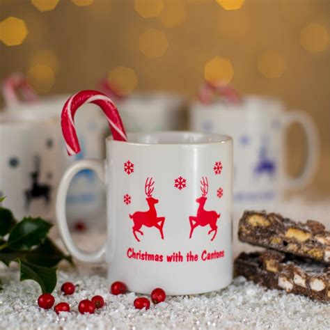 Personalised Christmas At Mug Name It Labels Personalized Christmas