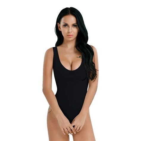 Buy Women Sheer Mesh One Piece High Cut Thong Bodysuit Leotard Teddy Lingerie Nightwear Online