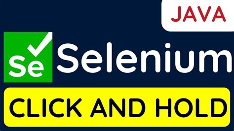 Selenium WebDriver With Java Tutorial 23 Click And Hold Actions