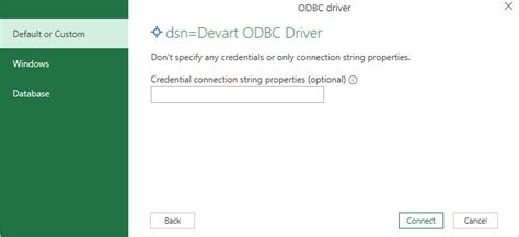 Connect Excel To Oracle Via Odbc Driver Devart