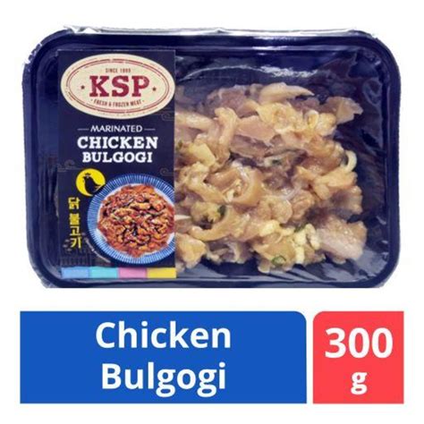 Ksp Food Frozen Marinated Chicken Bulgogi Ntuc Fairprice