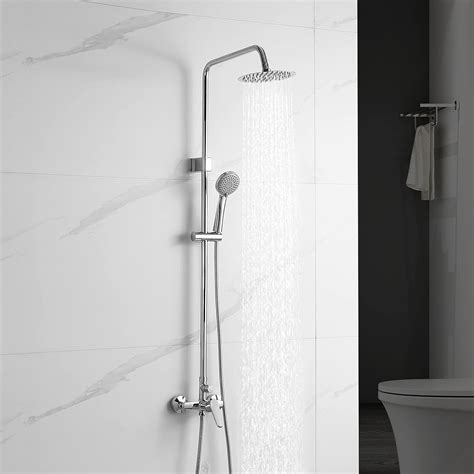 Ibergrif M17059 Shower Column System With Tap Shower Riser Rail Kit