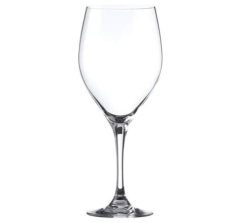 Boîte de 6 verres à pied trempés iridion 35 cl