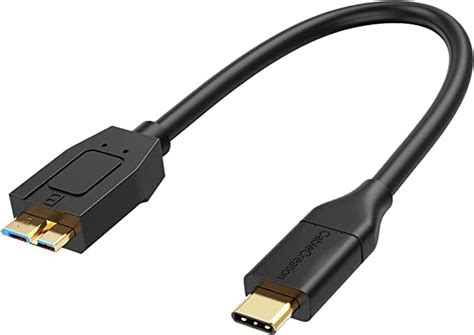 2 Pack CableCreation USB C To Micro B 3 0 Cable 1FT USB Type C Gen2