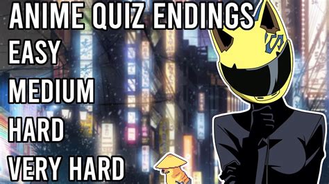 Anime Quiz 40 Endings Easy Very Hard YouTube