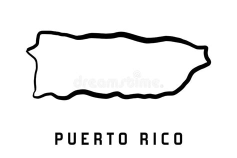 Puerto Rico Map Outline Stock Illustrations – 1,766 Puerto Rico Map ...