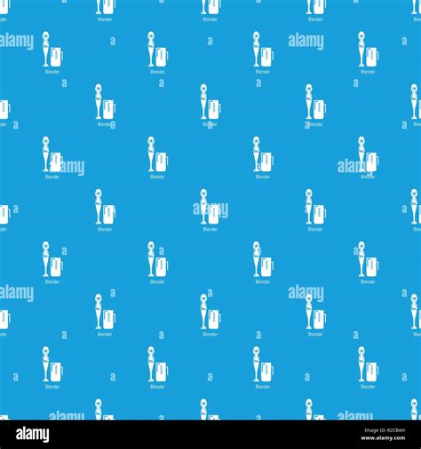 Blender Pattern Vector Seamless Blue Stock Vector Image And Art Alamy