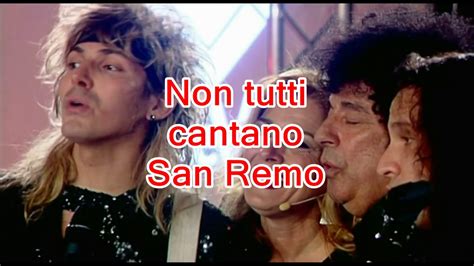 Proprio Tutti Cantano A San Remo YouTube