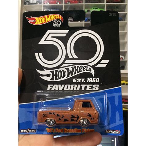 Hot Wheels S Ford Econoline Pickup Anos Shopee Brasil