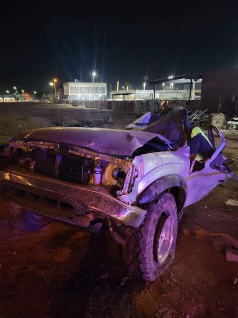 Accidente automovilístico deja persona sin vida en bulevar López Mateos