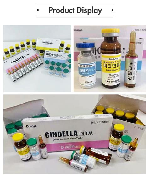 Korea Skin Care Cindella Luthione Thioctic Acid Glutathione