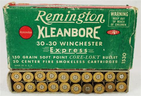 RD14567 Vintage Remington KLEANBORE 30 30 Express 150 Gr Flickr