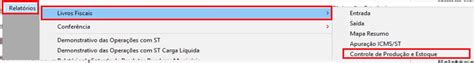 Varejo Supermercados Fiscal Como Emitir O Relat Rio Controle De