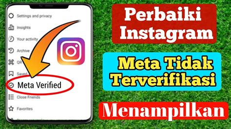 Cara Mengatasi Inatagram Meta Verified Option Tidak Muncul Masalah 2023