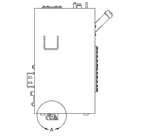 AD30 Underground Articulated Truck Machine Systems Hydraulic Tank