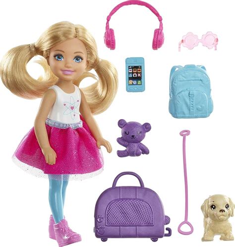Barbie Dreamhouse Adventures Doll Accessories Travel Set With Blonde