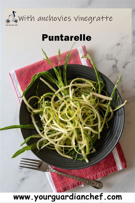 Puntarelle Alla Romana Italian Chicory Salad Your Guardian Chef