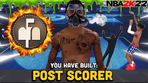 I Became A TOXIC POST SCORER In 1V1 STAGE On NBA 2K22 BEST BIG MAN