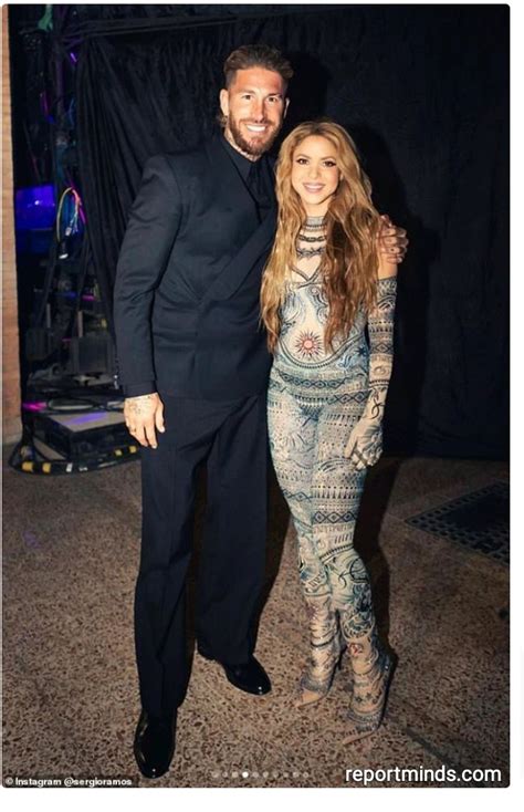 Sergio Ramos Attends Latin Grammy Awards with Shakira, Former Partner ...