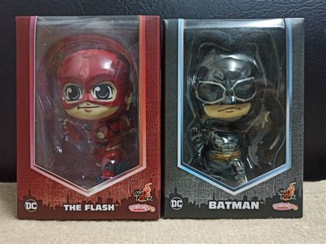 Hot Toys Cosbaby Jl Batman And Flash On Carousell