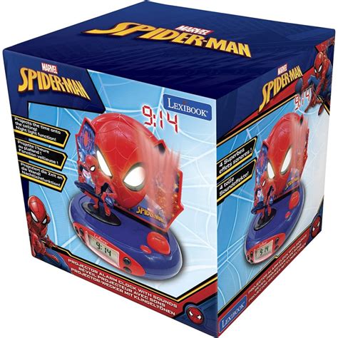 Lexibook Spider Man Radio Réveil Projecteur PcComponentes fr