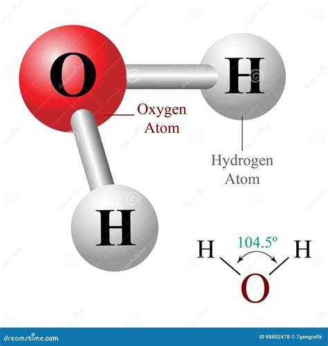 The Science Behind Water Analyzing The Molecular Diagram Of H2o