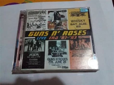 Cd Guns N Roses Live Era Duplo Nacional Mercadolivre