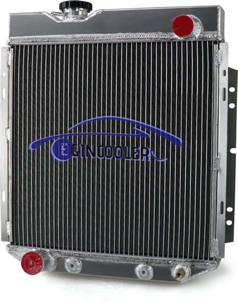 Amazon EGINCOOLER 3 Row Core Aluminum Radiator For 1964 1966 Ford