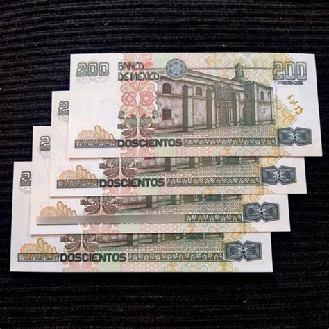 1 Billete De 200 Pesos Unc Totalmente Nuevo De Familia D1 Envío gratis