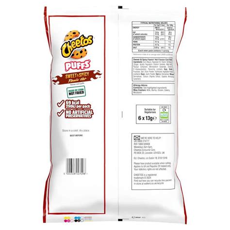 Cheetos Puffs Sweet Spicy Flamin Hot X G At Amazon Hotukdeals