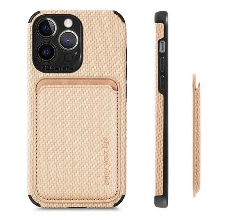 Iphone 13 Pro Woven Textured Leather Case With Magsafe And Rfid