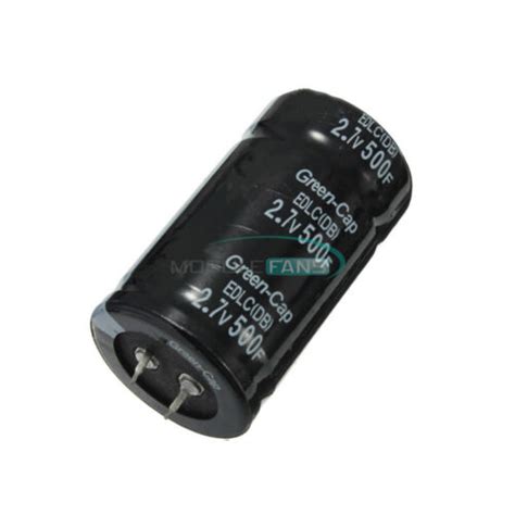 V F Farad Capacitance Super Capacitor Mm Two Feet Capacitor