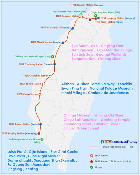 HSR MAP02 - All About Taiwan เที่ยวไต้หวันง่ายมาก