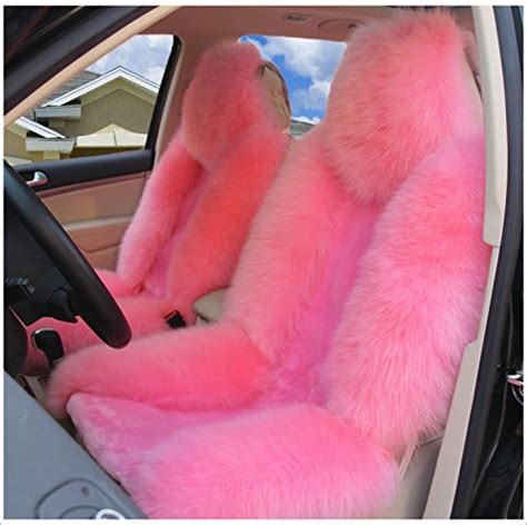 Upgrade Your Car Now With The Best Pink Fuzzy Car Seat Covers