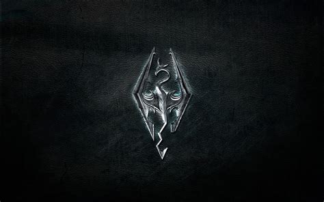 1600x1200 resolution | The Elder Scrolls 5 Skyrim logo HD wallpaper ...