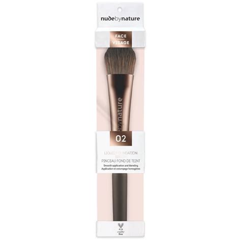 Buy Nude By Nature Liquid Foundation Brush 02 Online At Chemist Warehouse