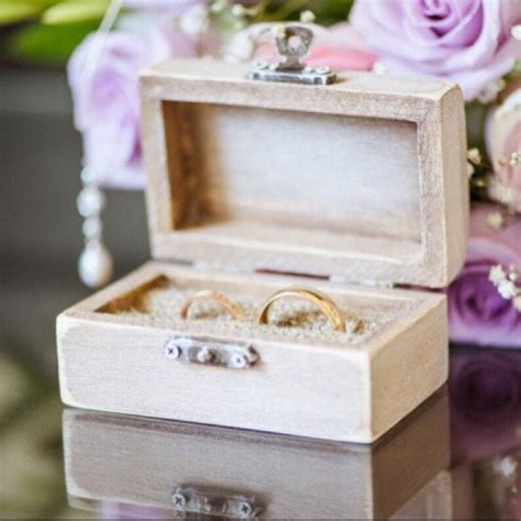 Wedding Ring Box Rustic Ring Bearer Box Rustic Wedding Box Etsy