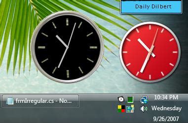 A Simple Analog Clock Widget - CodeProject