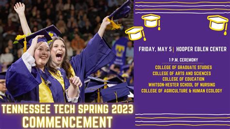 1 Pm Tennessee Tech University Spring Commencement May 5 2023