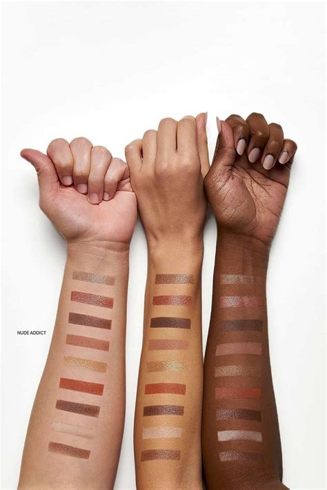 پالت سایه چشم مدل Miss Beauty رنگبندی Nude Addict گلدن رز Golden Rose شیکولات