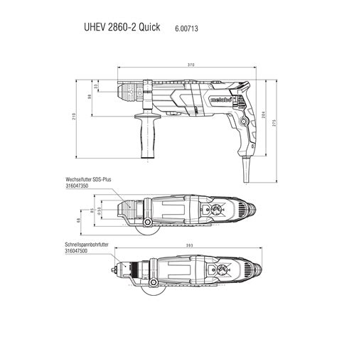 Multihammer 'UHEV 2860-2 Quick' 1100 W