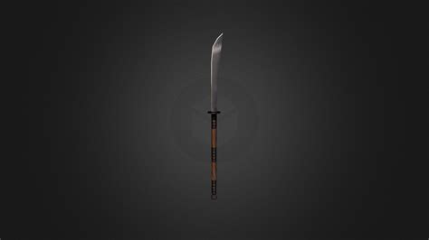 Torchlight Ii Naginata 3d Model By Andrewbutler [c546106] Sketchfab