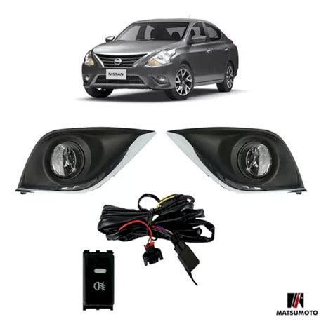 Kit Neblineros Nissan Versa Cuotas Sin Inter S