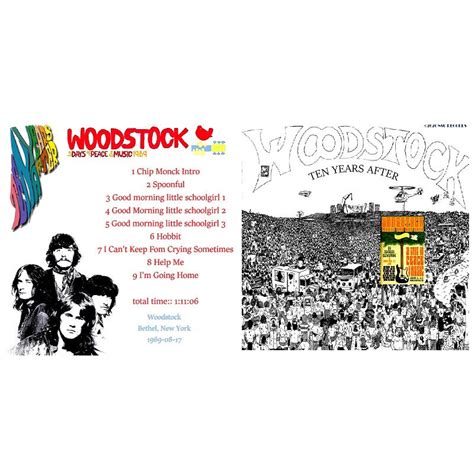 Live At Woodstock Festival 1969 Ltd Cd De Ten Years After Cd Chez Zorro800 Ref123604836