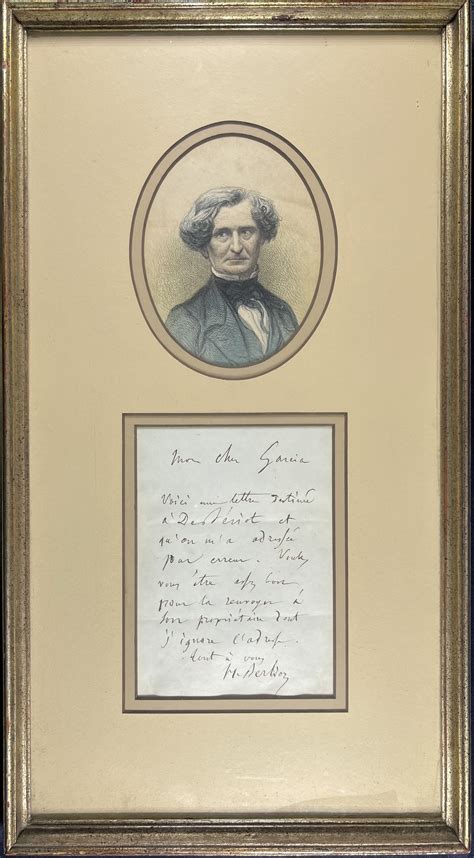 Lot Detail - Hector Berlioz