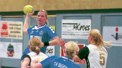 TV Handballerinnen Holen Punkt Gegen Spitzenreiter