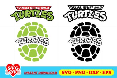 Ninja Turtles Logo Svg Gravectory