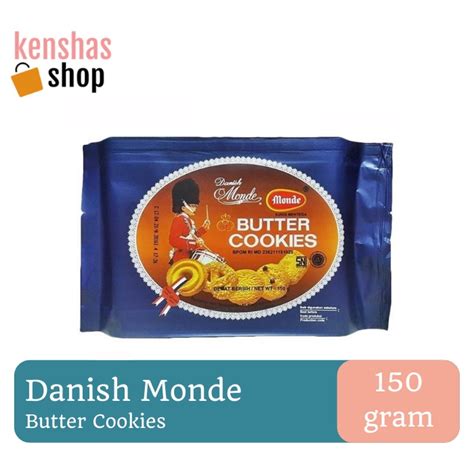 Jual Monde Butter Cookies 150gram Shopee Indonesia