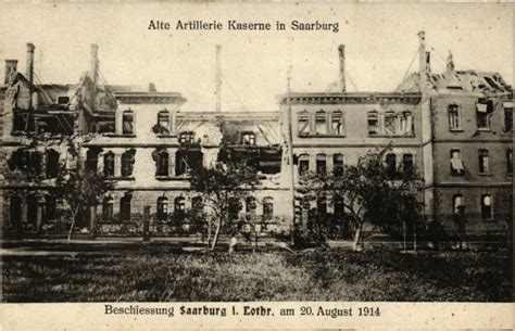 Sarrebourg Saarburg i L Alte Artillerie Kaserne 1914 à Sarrebourg